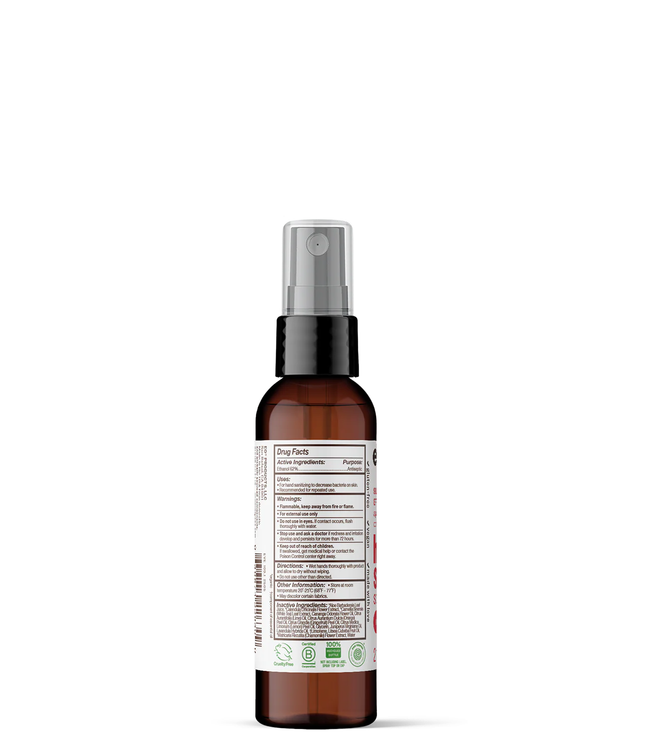 Ruby Grapefruit Hand Sanitizer Spray - Image 9
