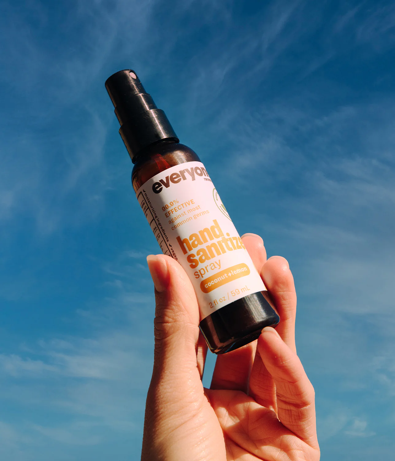 Coconut + Lemon Hand Sanitizer Spray - Image 5