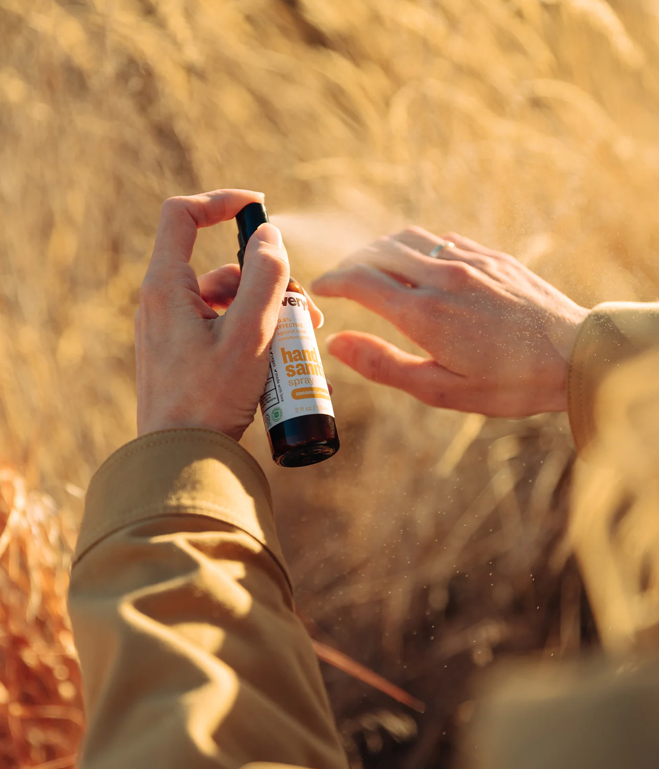 Coconut + Lemon Hand Sanitizer Spray - Image 8