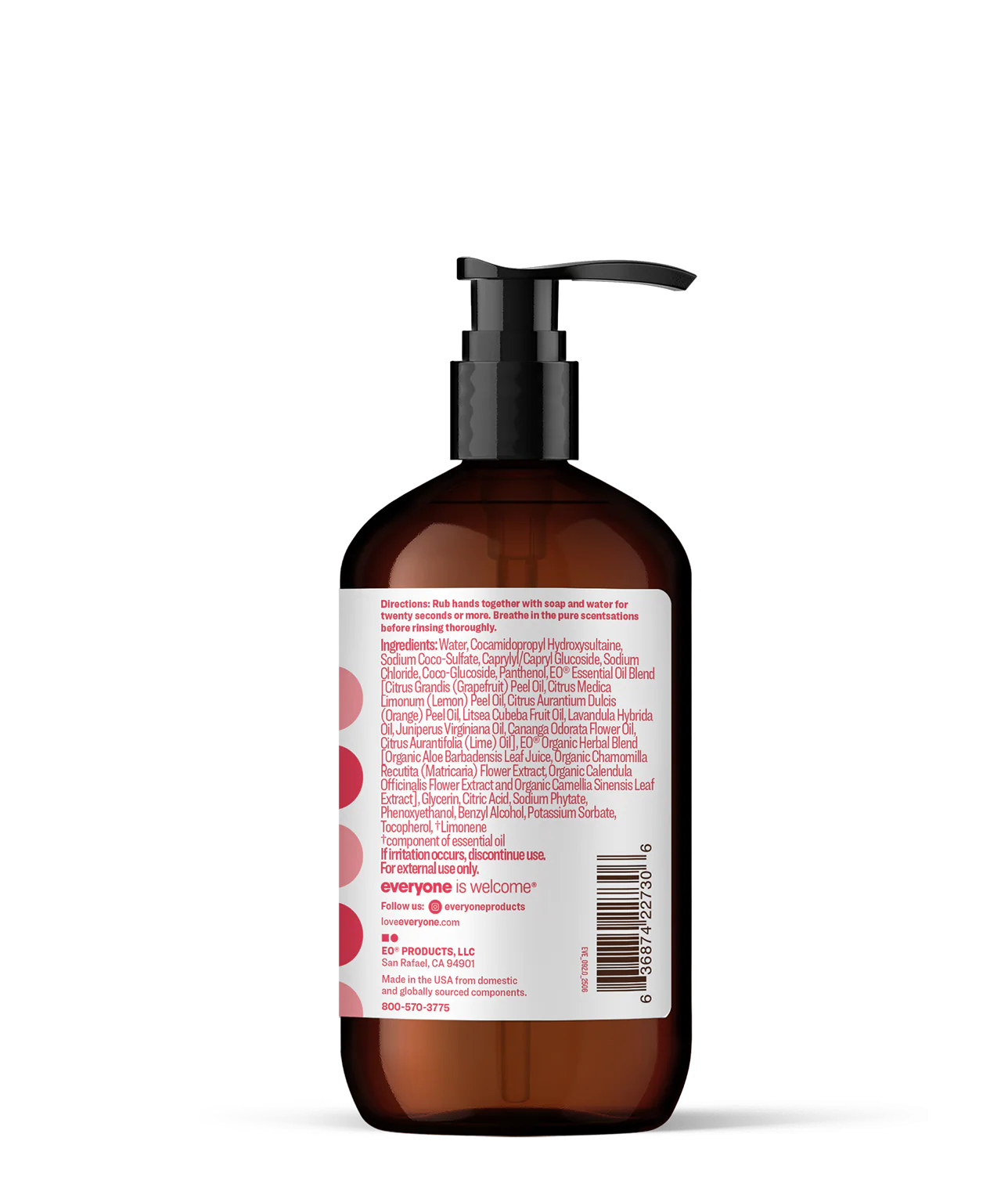 Ruby Grapefruit Hand Soap - Image 8