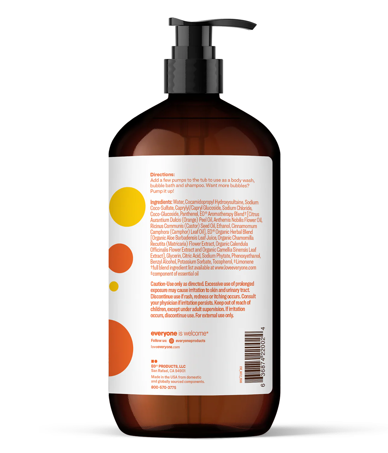 Orange Squeeze Kids 3in1 Soap - Image 8