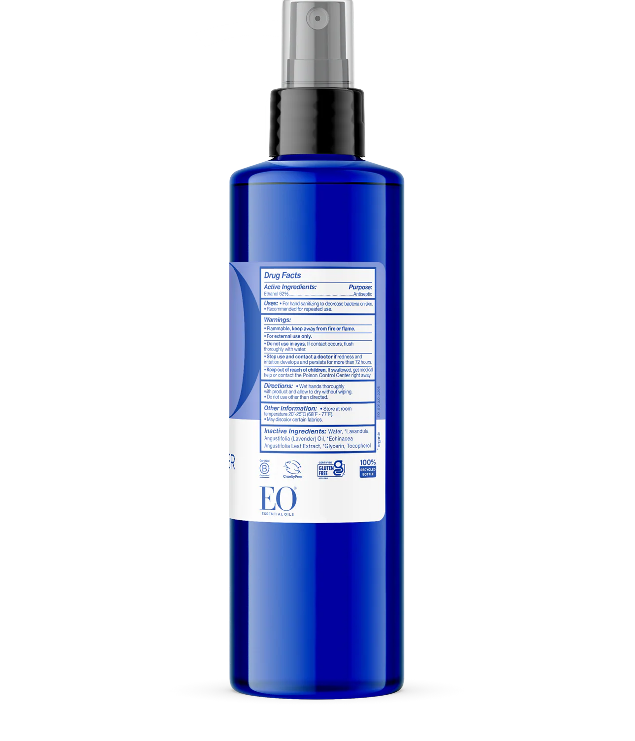 French Lavender 8 oz Hand Sanitizer Spray Case Pack of 24 - Image 4