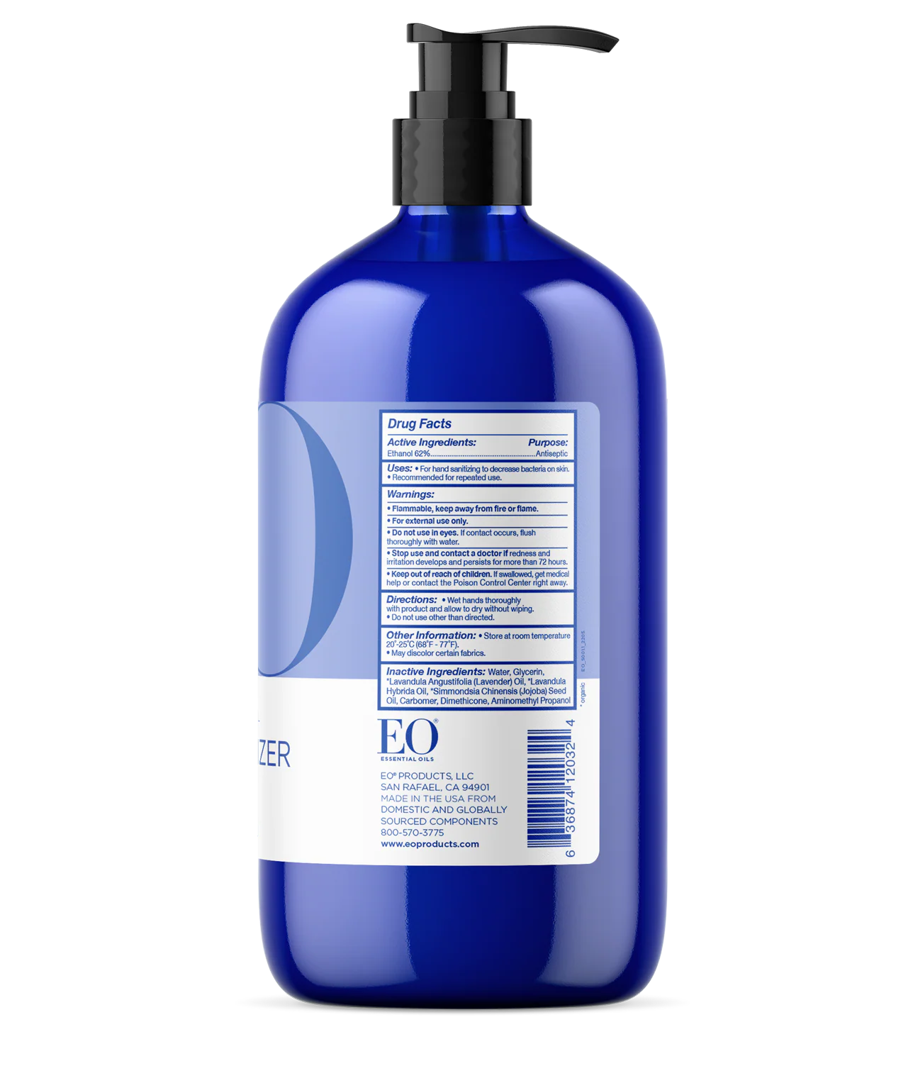 Hand Sanitizer Gel 32 oz French Lavender Case Pack of 6 - Image 3