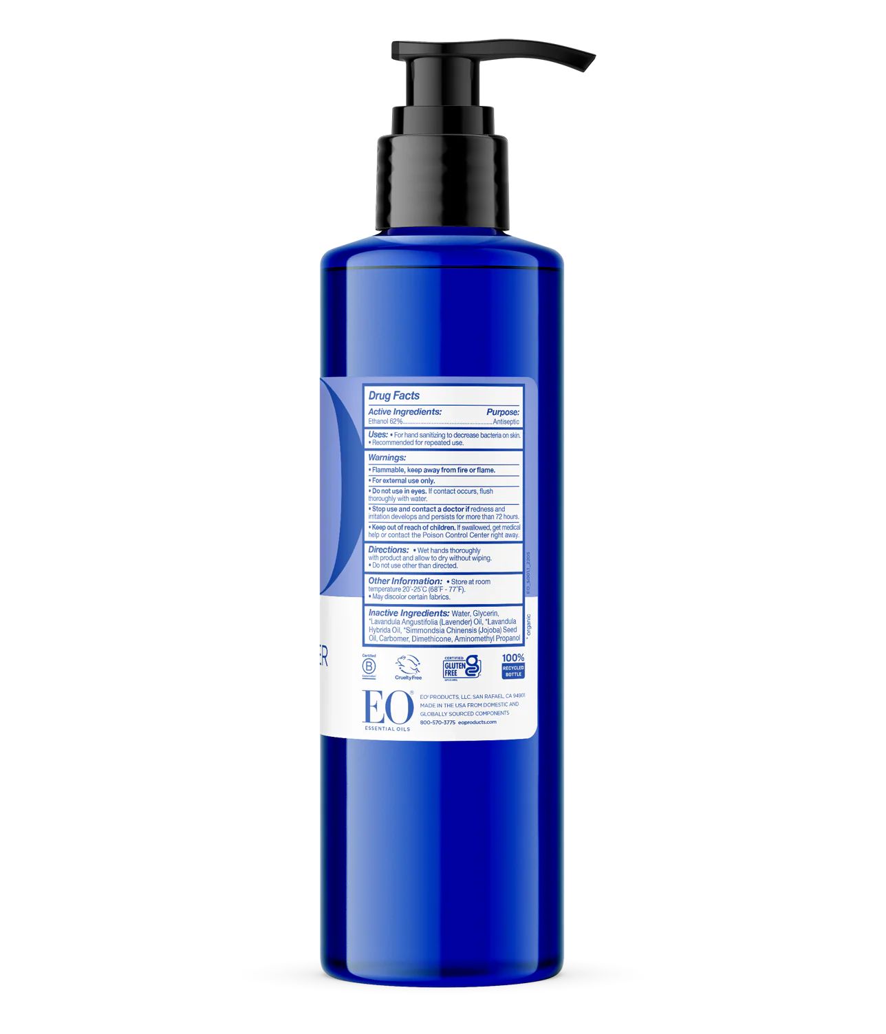 Hand Sanitizer Gel 8 oz French Lavender Case Pack of 24 - Image 5