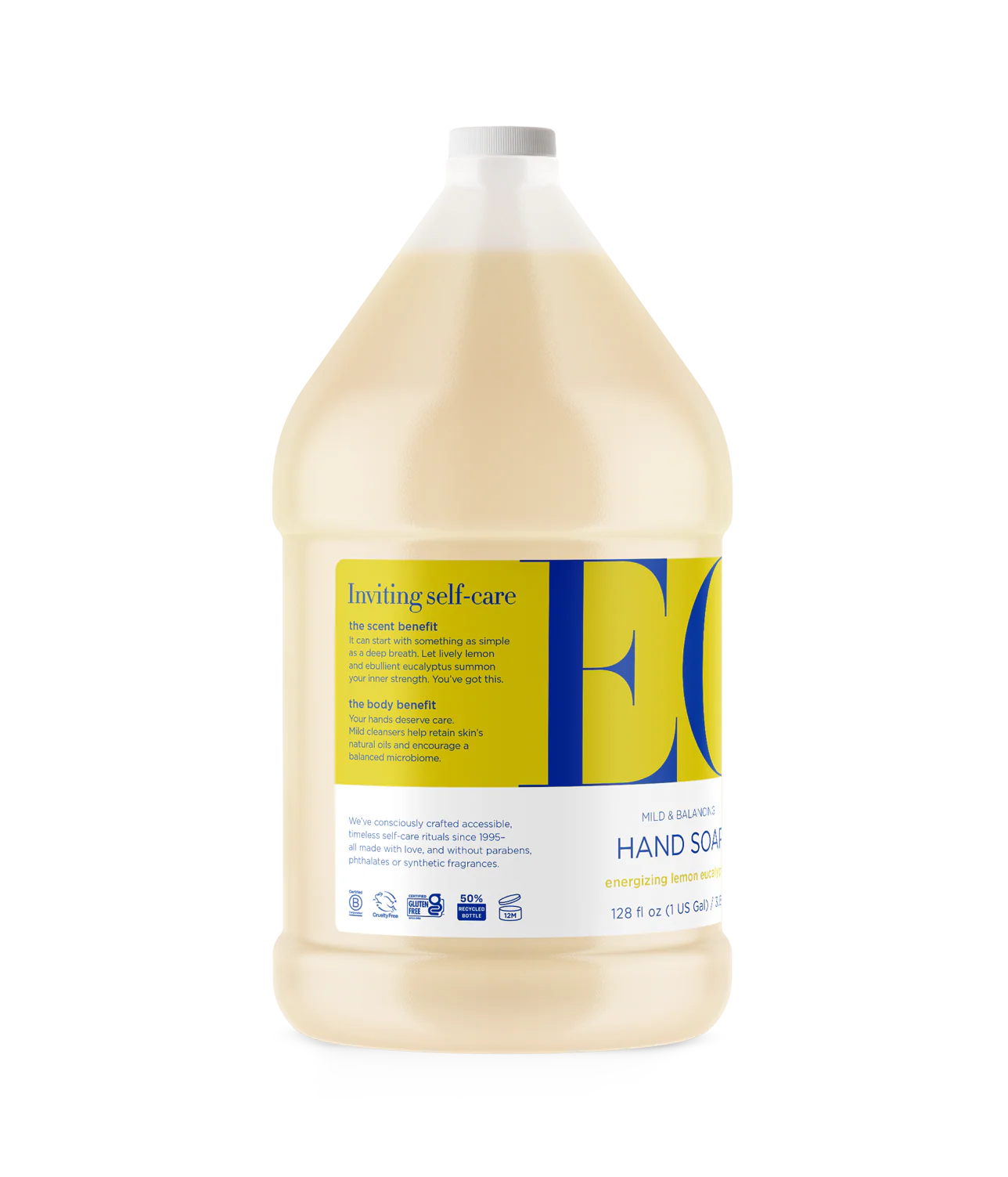 Lemon Eucalyptus Hand Soap Gallon Case Pack of 4 - Image 3