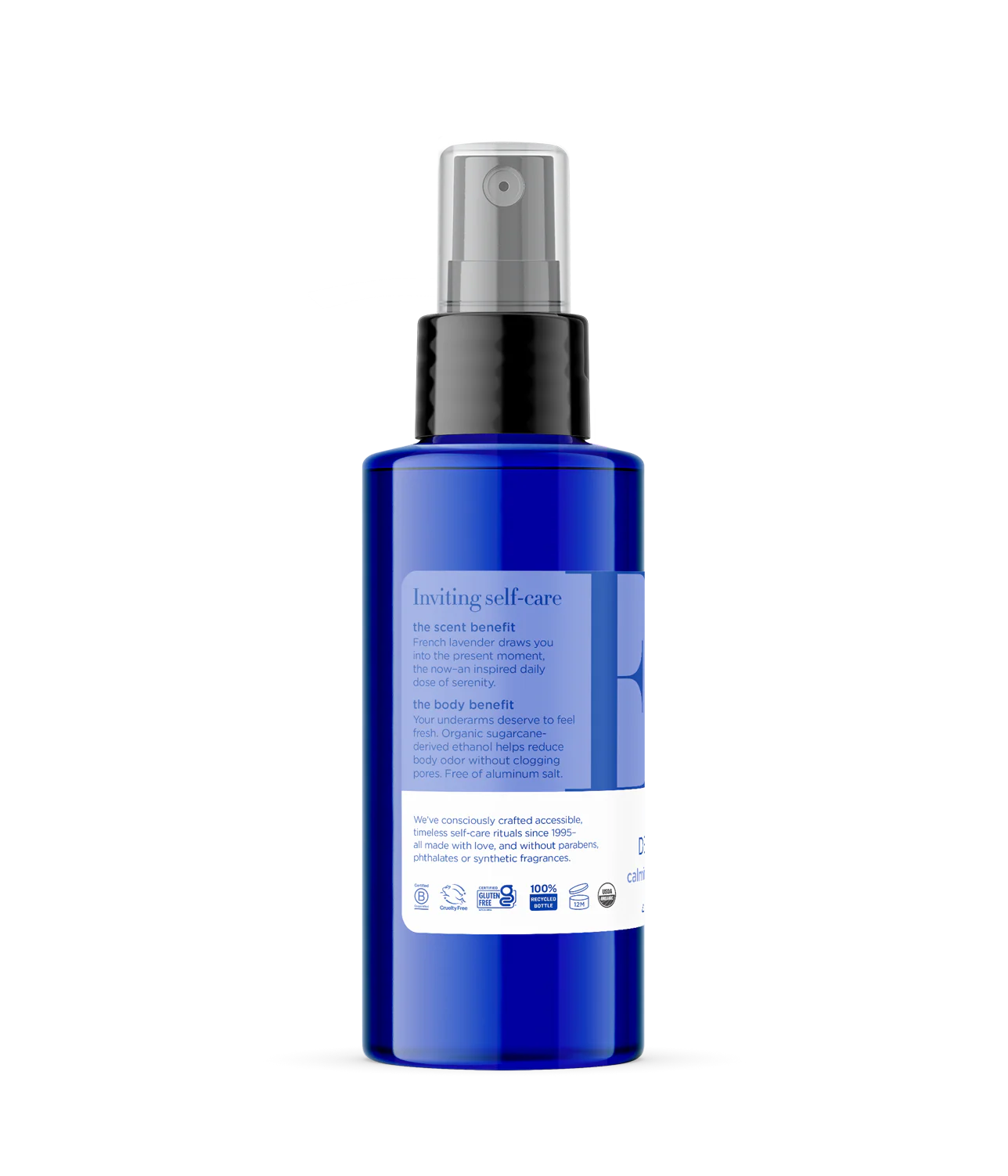 French Lavender Certified Organic Deodorant Spray - Image 5